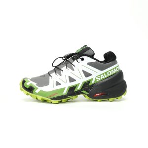Salomon Speedcross 6 White Green Men’s Urban Trail Outdoor Performance Sneakers​