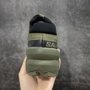 Salomon Speedcross 6 Olive Green Men’s Urban Trail Outdoor Performance Sneakers​