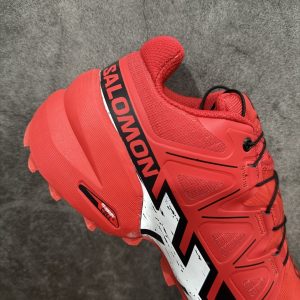 Salomon Speedcross 6 Red Men’s Urban Trail Outdoor Performance Sneakers​