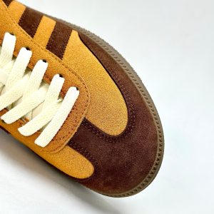 Adidas Originals Samba OG Suede Yellow Brown Classic Sneakers for Men and Women​