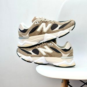 New Balance NB 9060 Khaki Retro Classic Sneakers for Men and Women​