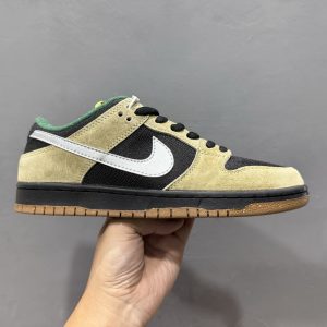 Nike SB Dunk Low Retro Khaki Sneakers for Men and Women​