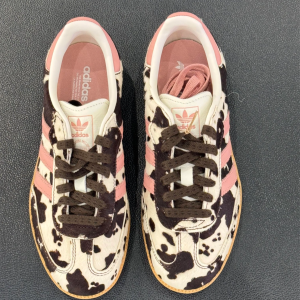 Adidas Originals Samba OG Cow Print Pink Women Casual Sports Shoes​