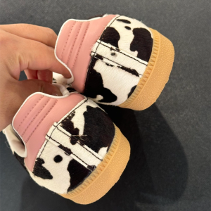 Adidas Originals Samba OG Cow Print Pink Women Casual Sports Shoes​