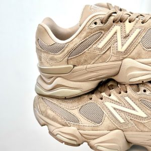 New Balance NB 9060 Brown Suede Retro Sneakers for Men and Women​