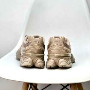 New Balance NB 9060 Brown Suede Retro Sneakers for Men and Women​