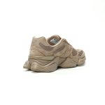 New Balance NB 9060 Brown Suede Retro Sneakers for Men and Women​