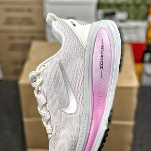 Nike Vomero 18 ZoomX White Pink Lightweight Thick Sole Women’s Running Shoes​