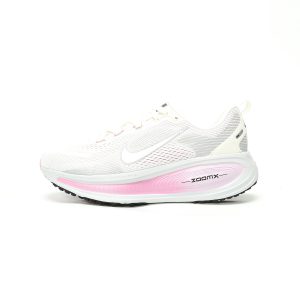 Nike Vomero 18 ZoomX White Pink Lightweight Thick Sole Women’s Running Shoes​