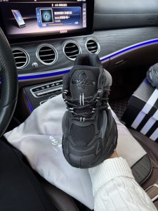 Pharrell Williams x Adidas Virginia Adistar Jellyfish Classic Black Casual Sneakers for Men and Women​