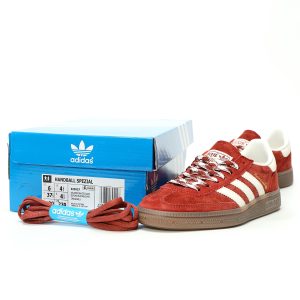 Adidas Originals Handball SPZL Suede Burgundy Men and Women​ Shoes