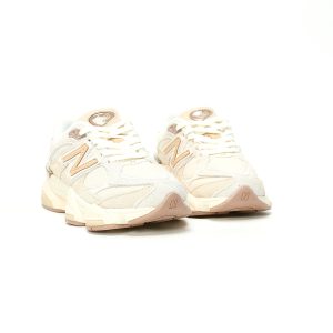 New Balance NB 9060 Suede Beige Men and Women​ Shoes