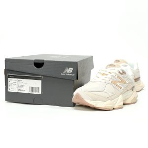 New Balance NB 9060 Suede Beige Men and Women​ Shoes