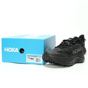 Hoka One One Challenger 8 Low Woven All-Black Men and Women Shoes​