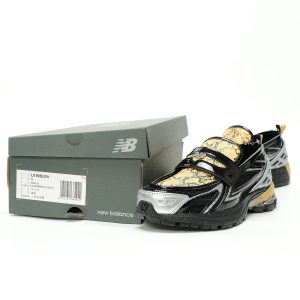 GANNI x New Balance NB 1906L Collaboration Black Loafers for Men and Women​