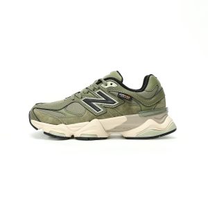 New Balance NB 9060 Suede Retro Olive Green Shoes for Men and Women​