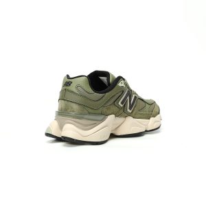 New Balance NB 9060 Suede Retro Olive Green Shoes for Men and Women​
