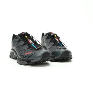 JJJJound x Salomon XT-6 Collaboration Black Urban Trail Running Shoes for Men and Women​