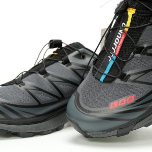 JJJJound x Salomon XT-6 Collaboration Black Urban Trail Running Shoes for Men and Women​