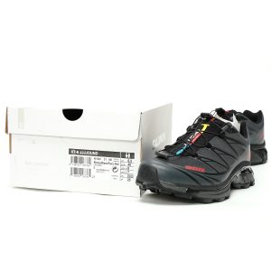 JJJJound x Salomon XT-6 Collaboration Black Urban Trail Running Shoes for Men and Women​