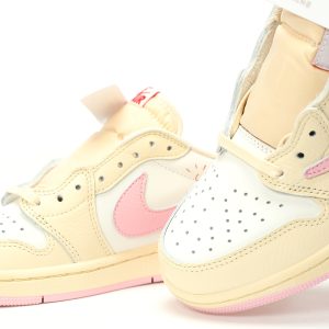 Travis Scott X Air Jordan 1 Low OG SP Leather Pink Classic Shoes for Men and Women​