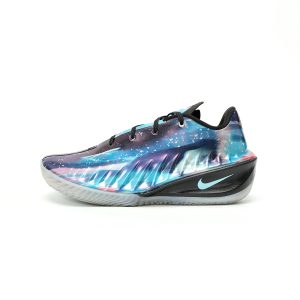 Nike Air Zoom GT Cut 4 Patent Leather Purple Blue Men’s Basketball Shoes​