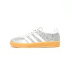 Adidas Gazelle Indoor Trainers Men’s and Women’s Silver Casual Shoes​