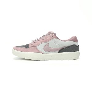Nike SB Force 58 Suede Pink Skate Shoes Men’s and Women’s