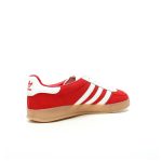 Adidas Gazelle Indoor Men’s and Women’s Red Suede Retro Casual Shoes – Classic Soccer Trainer Streetwear Sneakers