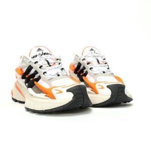 Pharrell Williams x Adidas Virginia Adistar Jellyfish Orange Lifestyle Sneakers for Men and Women – Chunky Jellyfish Design Streetwear Shoes