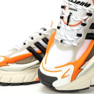 Pharrell Williams x Adidas Virginia Adistar Jellyfish Orange Lifestyle Sneakers for Men and Women – Chunky Jellyfish Design Streetwear Shoes