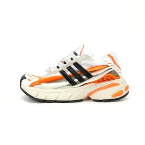 Pharrell Williams x Adidas Virginia Adistar Jellyfish Orange Lifestyle Sneakers for Men and Women – Chunky Jellyfish Design Streetwear Shoes