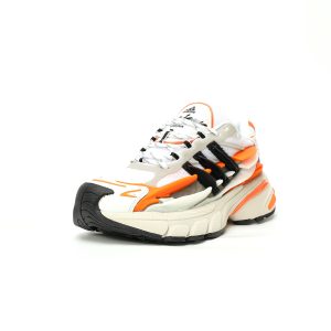 Pharrell Williams x Adidas Virginia Adistar Jellyfish Orange Lifestyle Sneakers for Men and Women – Chunky Jellyfish Design Streetwear Shoes