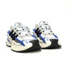 Adidas Virginia Adistar Jellyfish Blue Retro Lifestyle Sneakers for Men and Women – Bold Blue Jellyfish Design Chunky Streetwear Shoes