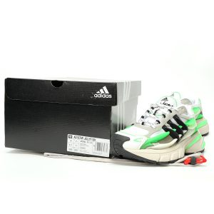 Adidas Virginia Adistar Jellyfish Green Retro Lifestyle Sneakers for Men and Women – Bold Green Jellyfish Design Chunky Streetwear Shoes