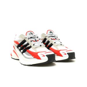 Adidas Virginia Adistar Jellyfish Red Retro Lifestyle Sneakers for Men and Women – Bold Red Jellyfish Design Chunky Streetwear Shoes