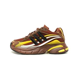 Adidas Virginia Adistar Jellyfish Brown Retro Lifestyle Sneakers for Men and Women – Bold Brown Jellyfish Design Chunky Streetwear Shoes​