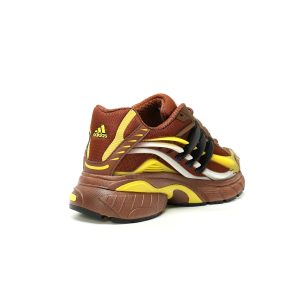 Adidas Virginia Adistar Jellyfish Brown Retro Lifestyle Sneakers for Men and Women – Bold Brown Jellyfish Design Chunky Streetwear Shoes​