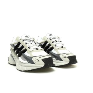 Adidas Virginia Adistar Jellyfish Grey Retro Lifestyle Sneakers for Men and Women – Bold Grey Jellyfish Design Chunky Streetwear Shoes