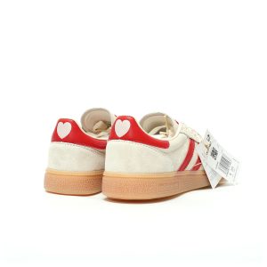 Adidas Originals Handball SPZL Men’s and Women’s Beige Suede Casual Sneakers – Retro Indoor Handball Shoes