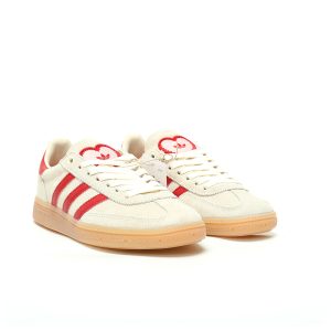 Adidas Originals Handball SPZL Men’s and Women’s Beige Suede Casual Sneakers – Retro Indoor Handball Shoes