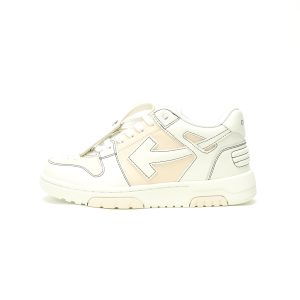 Off-White™ c/o Virgil Abloh Out Of Office Low-top Leather Sneakers "OOO" OWIA259S24LEA0040201