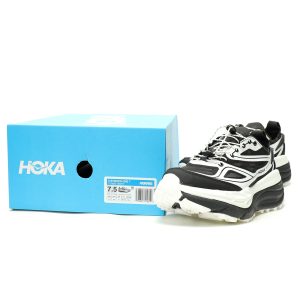 HOKA ONE ONE Stinson 7 Black White Inspired Trail Running Shoes HOKA ONE ONE Stinson 7 Black White Inspired Trail Running Shoes