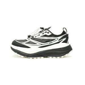 HOKA ONE ONE Stinson 7 Black White Inspired Trail Running Shoes