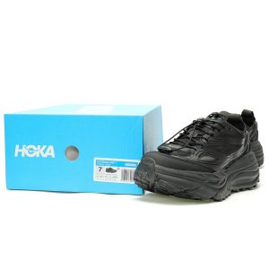 HOKA ONE ONE Stinson 7 Triple Black Inspired Trail Running Shoes HOKA ONE ONE Stinson 7 Triple Black Inspired Trail Running Shoes