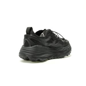 HOKA ONE ONE Stinson 7 Triple Black Inspired Trail Running Shoes