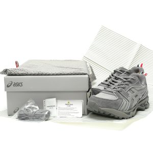 Thom Browne x ASICS Gel Kayano 14 Grey Inspired Collaborative Sneakers Thom Browne x ASICS Gel Kayano 14 Grey Inspired Collaborative Sneakers