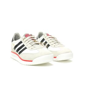Adidas SL 72 RS White Grey Black T-Toe Inspired Unisex Retro Running Sneakers Adidas SL 72 RS White Grey Black T-Toe Inspired Unisex Retro Running Sneakers