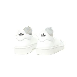 Adidas Superstar II Slip-On All White Elastic Strap Inspired Unisex Casual Sneakers Adidas Superstar II Slip-On All White Elastic Strap Inspired Unisex Casual Sneakers