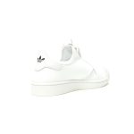Adidas Superstar II Slip-On All White Elastic Strap Inspired Unisex Casual Sneakers